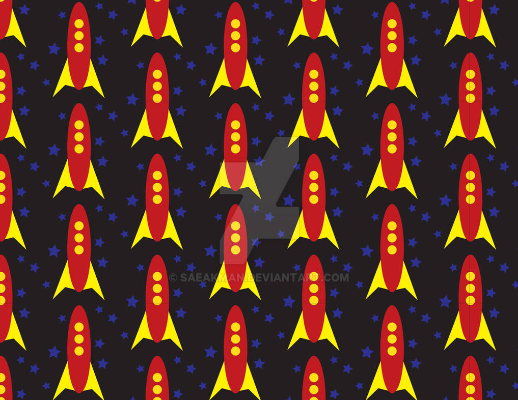 Rocket Man Pattern Patterns-1 by saeakman on DeviantArt