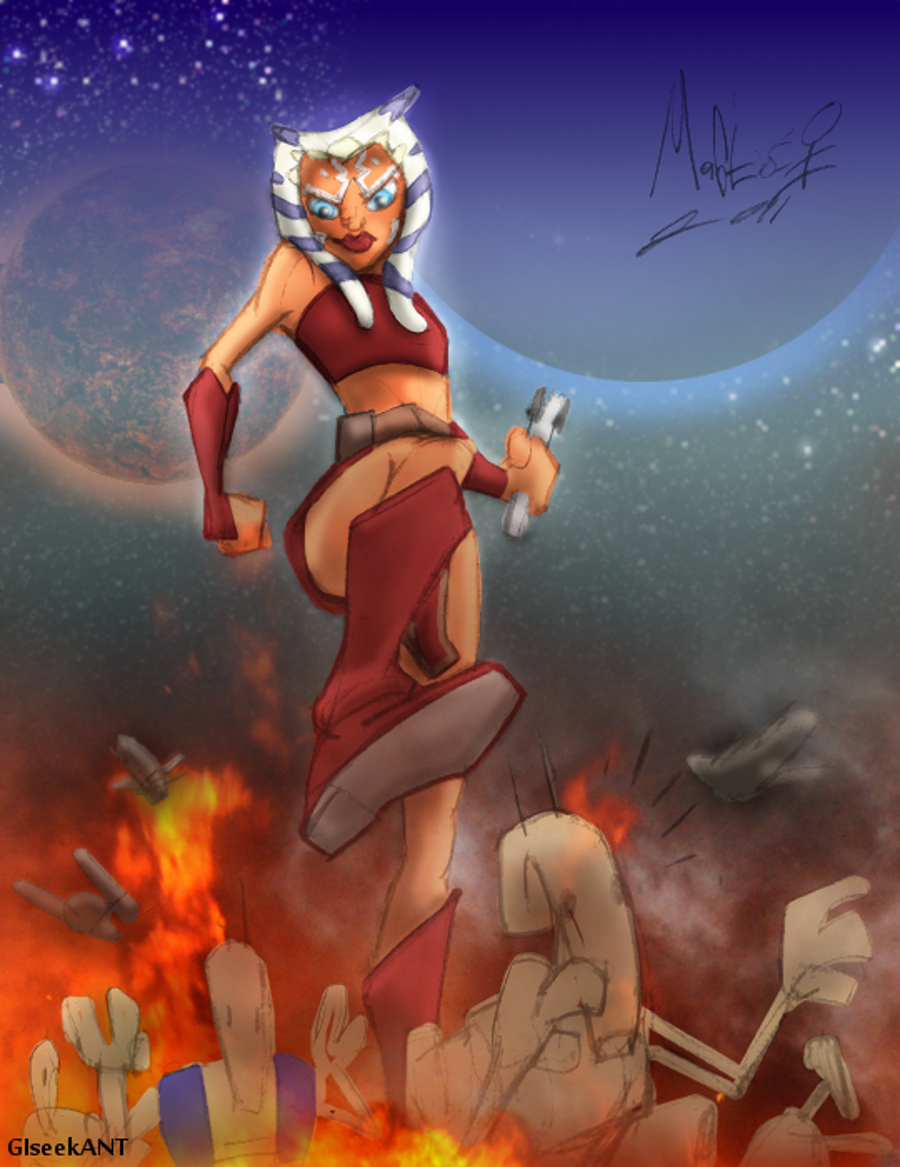 Giant Ahsoka By Mahasiddha