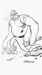 Gorilla Dan inks