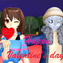 [MMD Undertale] Happy Valentine's Day~!