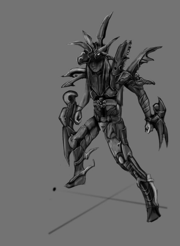 Armored sci-fi-ish... guy