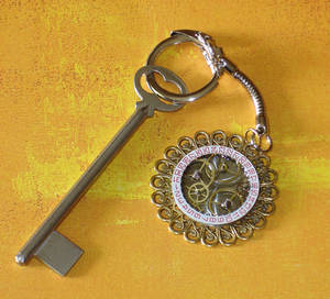 Steampunk Keychain