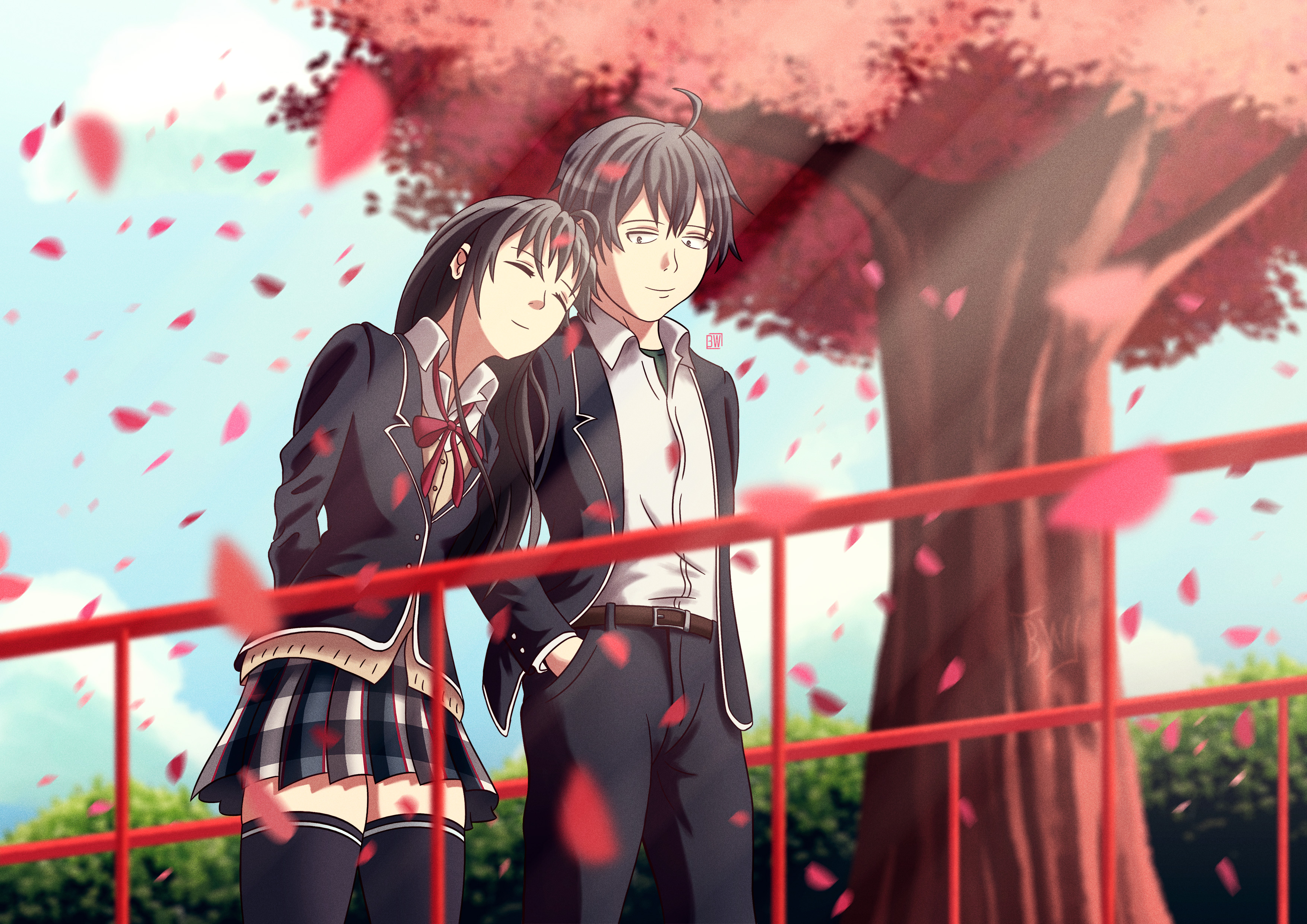 Download Best Anime OreGairu Japanese Anime Series Wallpaper