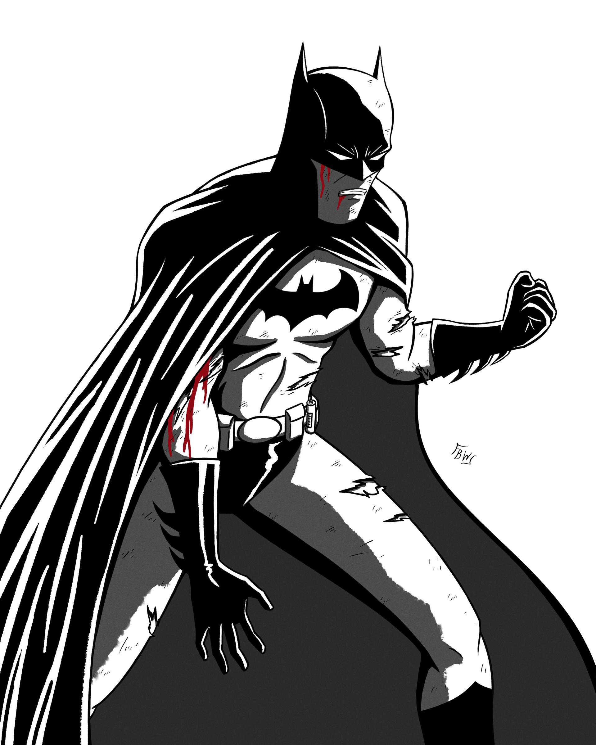 Batman (Injured) by BattyWanderer on DeviantArt