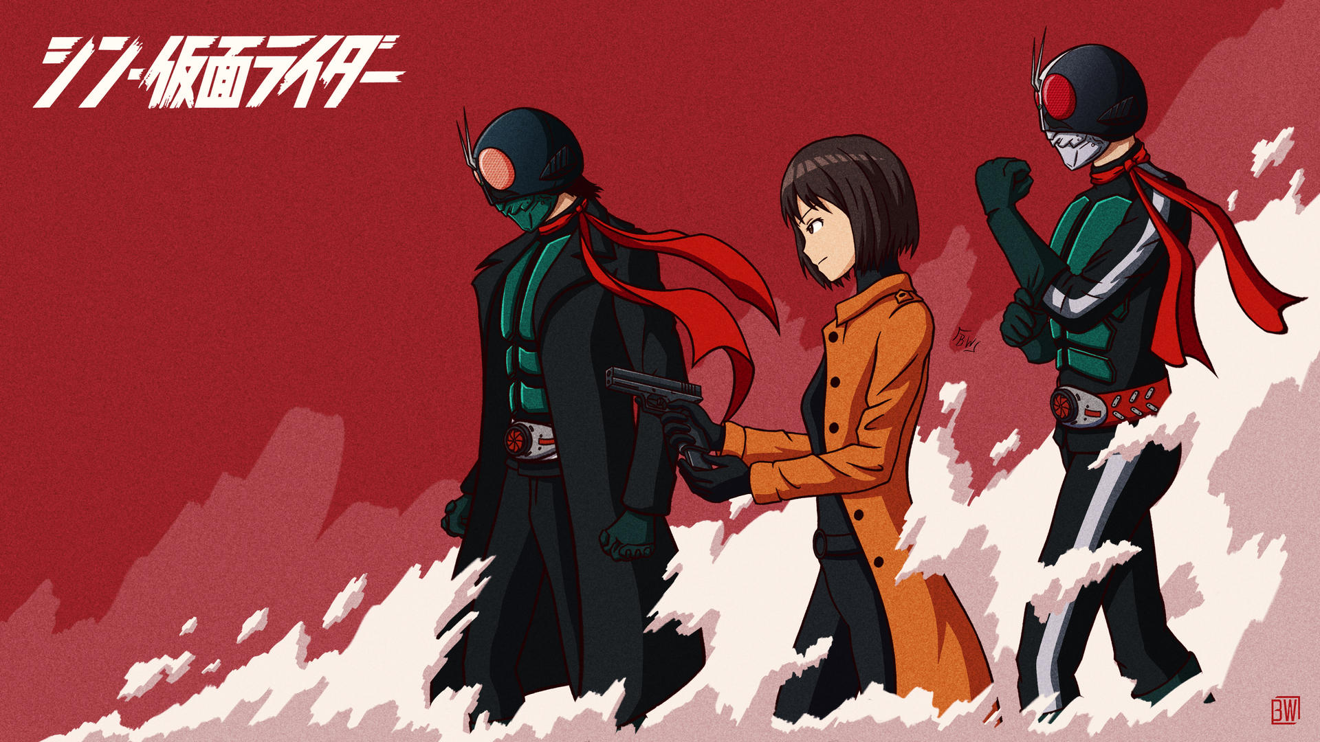 Shin Kamen Riders by BattyWanderer on DeviantArt