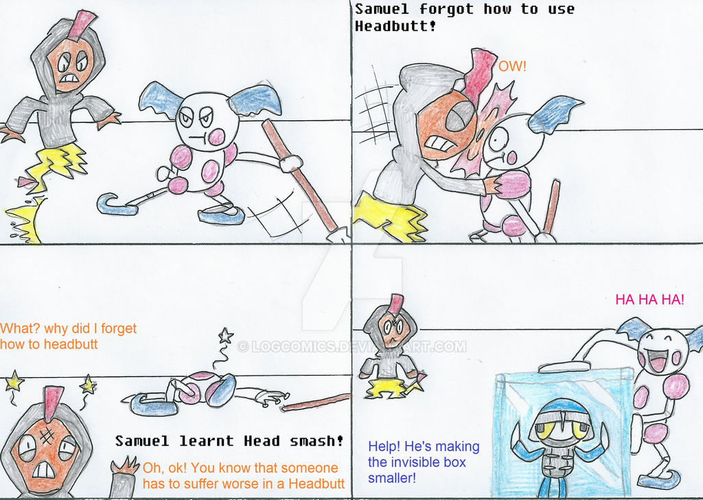Headbutt Reference Headbutt by LoGComics on DeviantArt