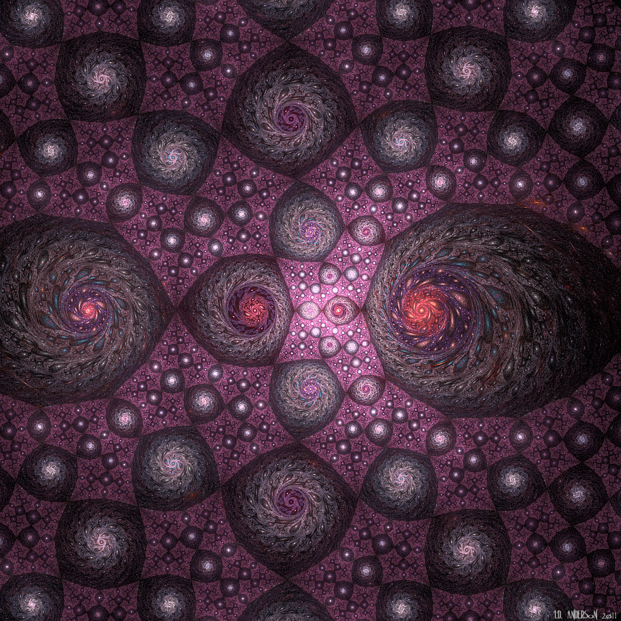 A schematic of the multiverse