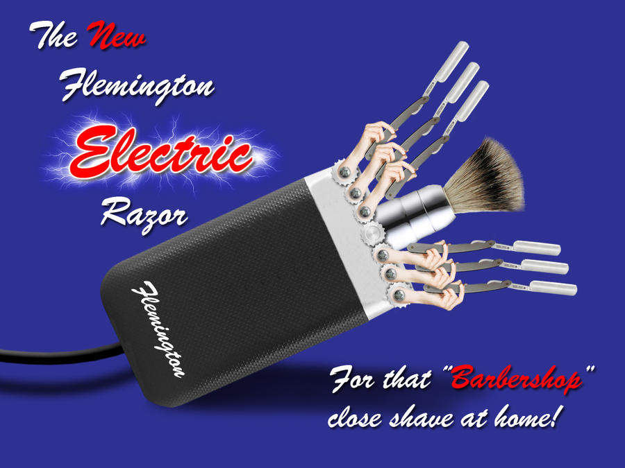 The First Electric Razor by pcrdds on DeviantArt