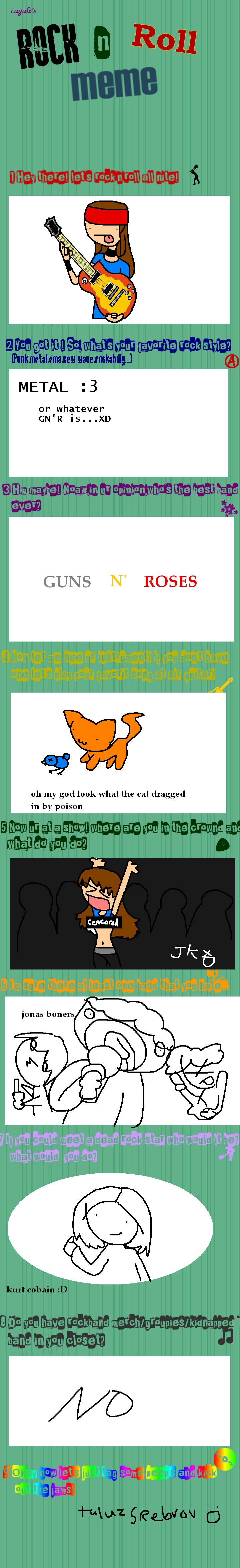 rock n roll meme by blasher4444 on DeviantArt