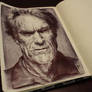 Clint Eastwood by Rafik Emil H - Ballpoint Art