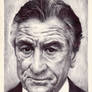 Robert De Niro Ballpoint Art by Rafik Emil H