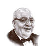 Portrait of Dr. Bahir by Rafik Emil H. (Ballpoint)