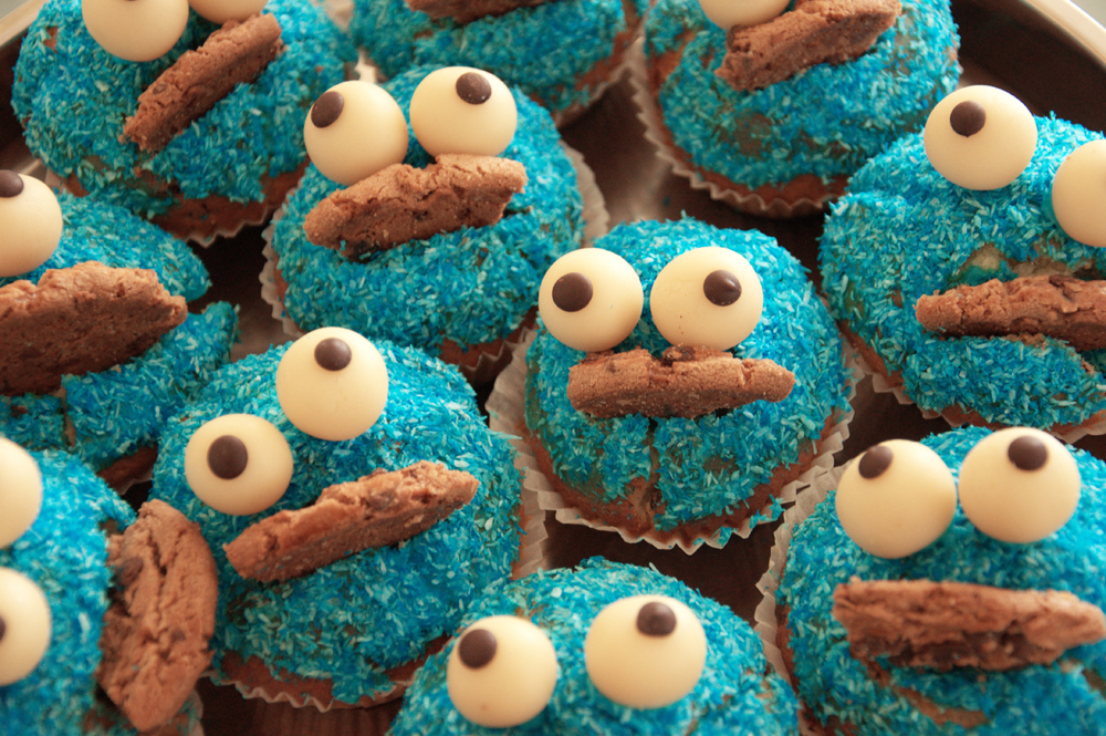 Cookie Monster Muffin