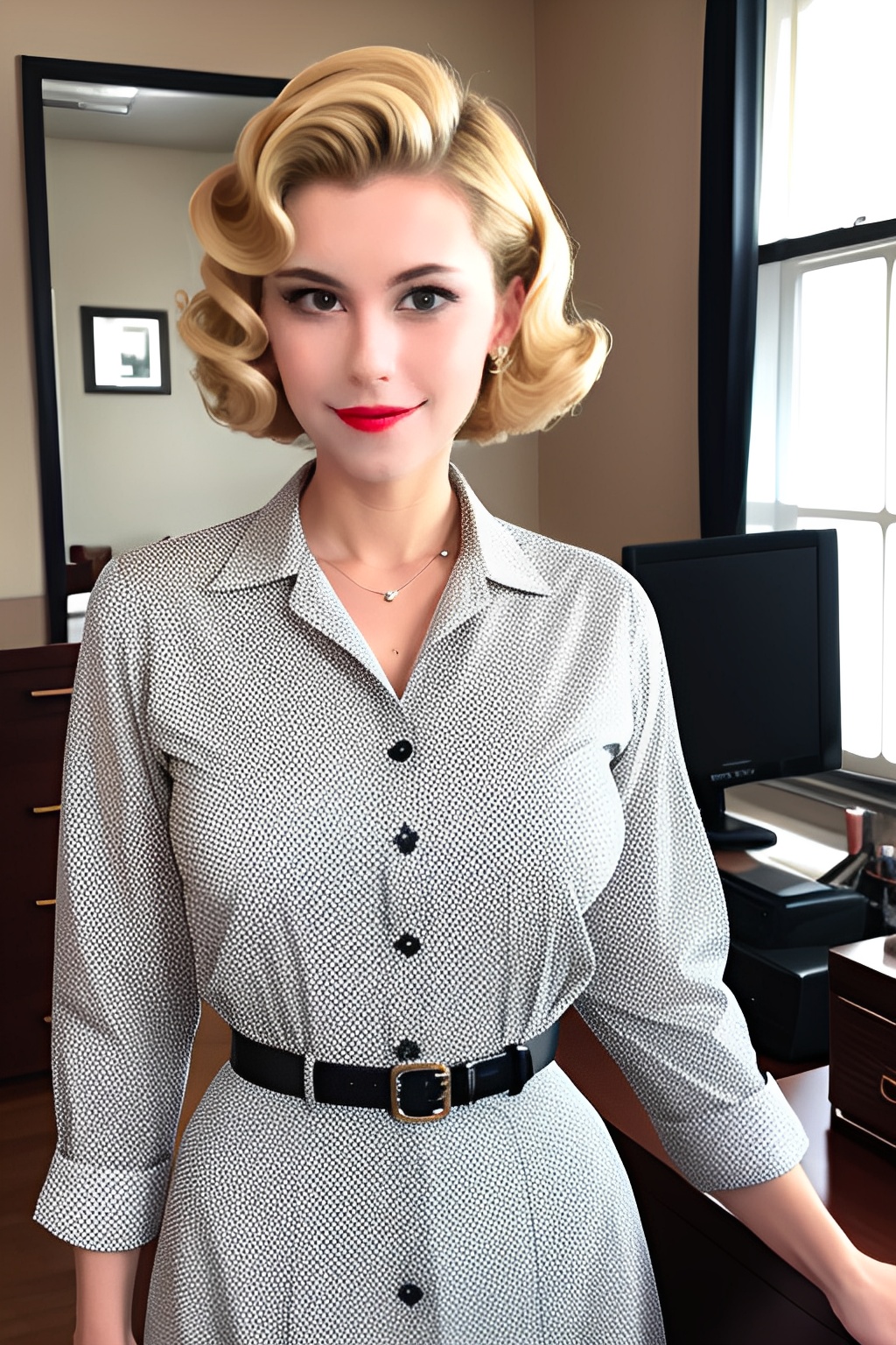 1950s Print Dress By MarisssaF On DeviantArt 1950s-print-dress-by-marisssaf-on-deviantart