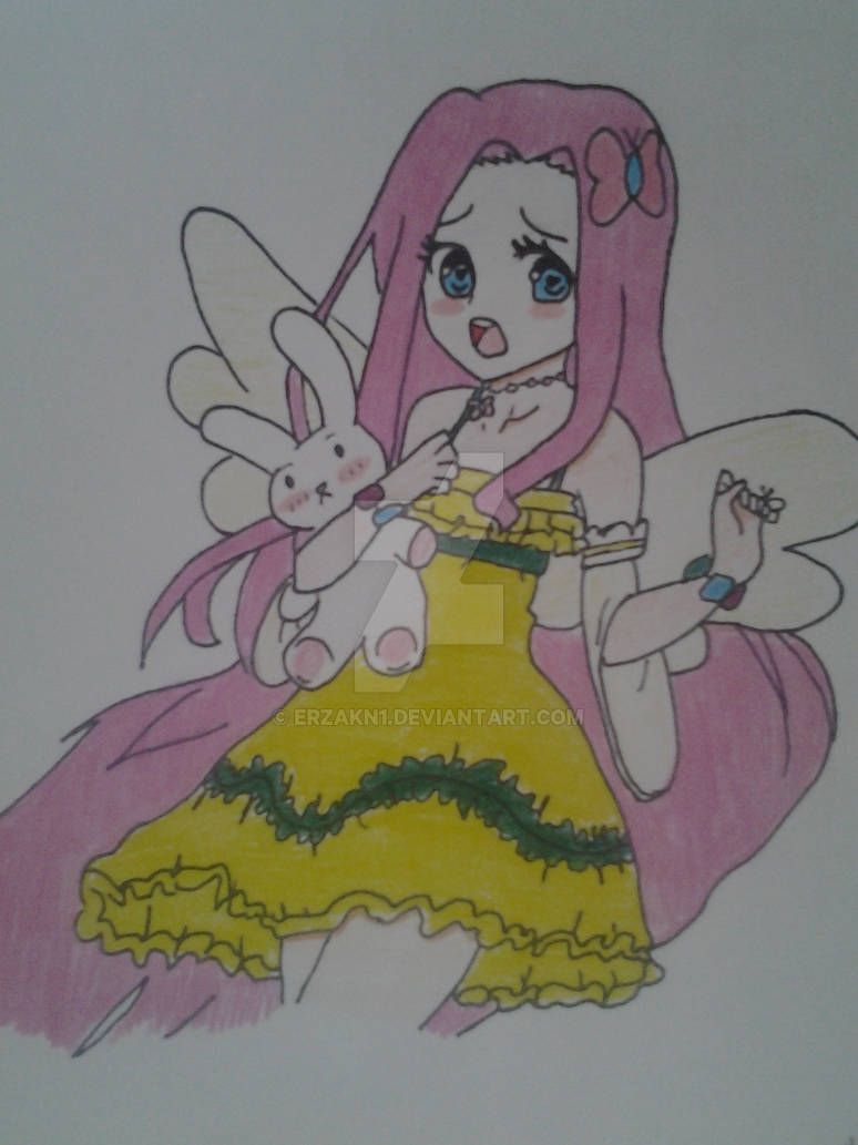 Anime Fluttershy by Erzakn1 on DeviantArt