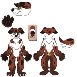 (Open) Dragons blood Dog Adopt