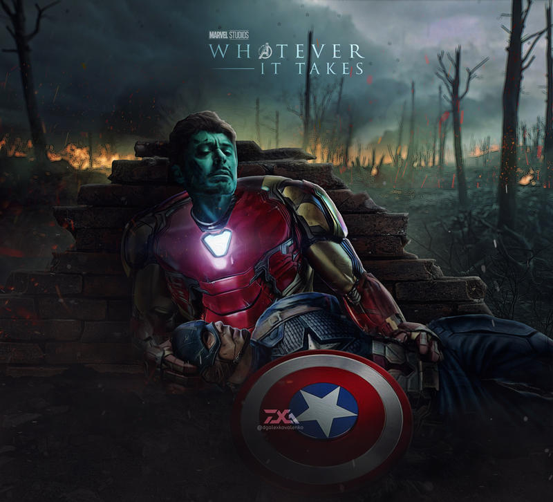 Poster Avengers: Endgame - Whatever It Takes