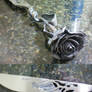 Metal Rose Knife Close Up