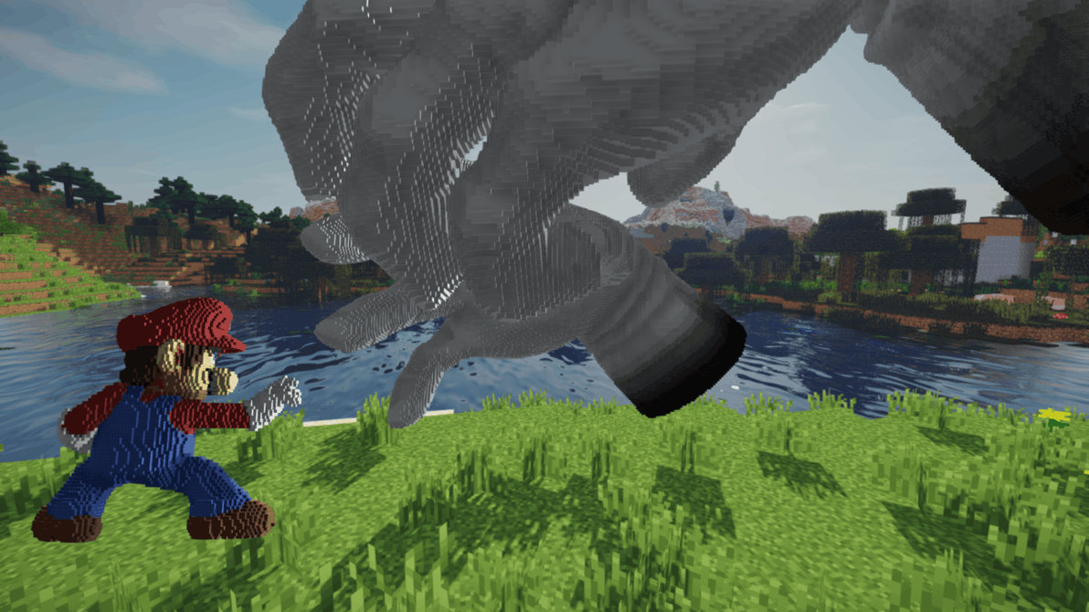 Mario Vs Master Hand And Crazy Hand Schematic by inostupid on DeviantArt