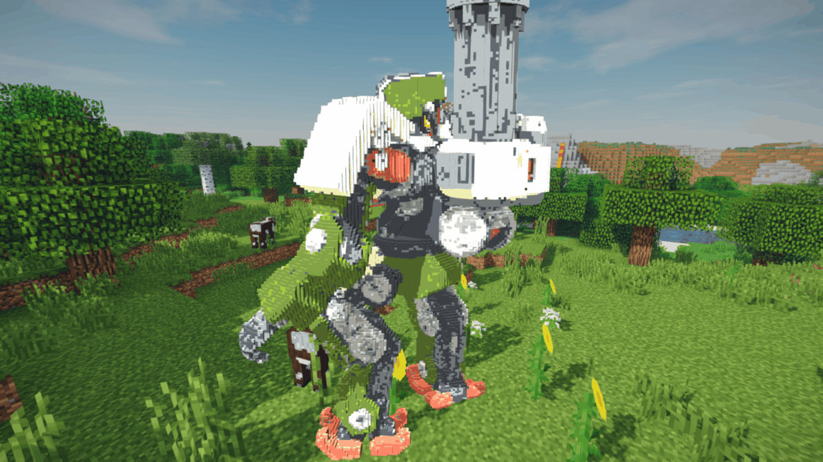 Minecraft Bastion Build Schematic by inostupid on DeviantArt
