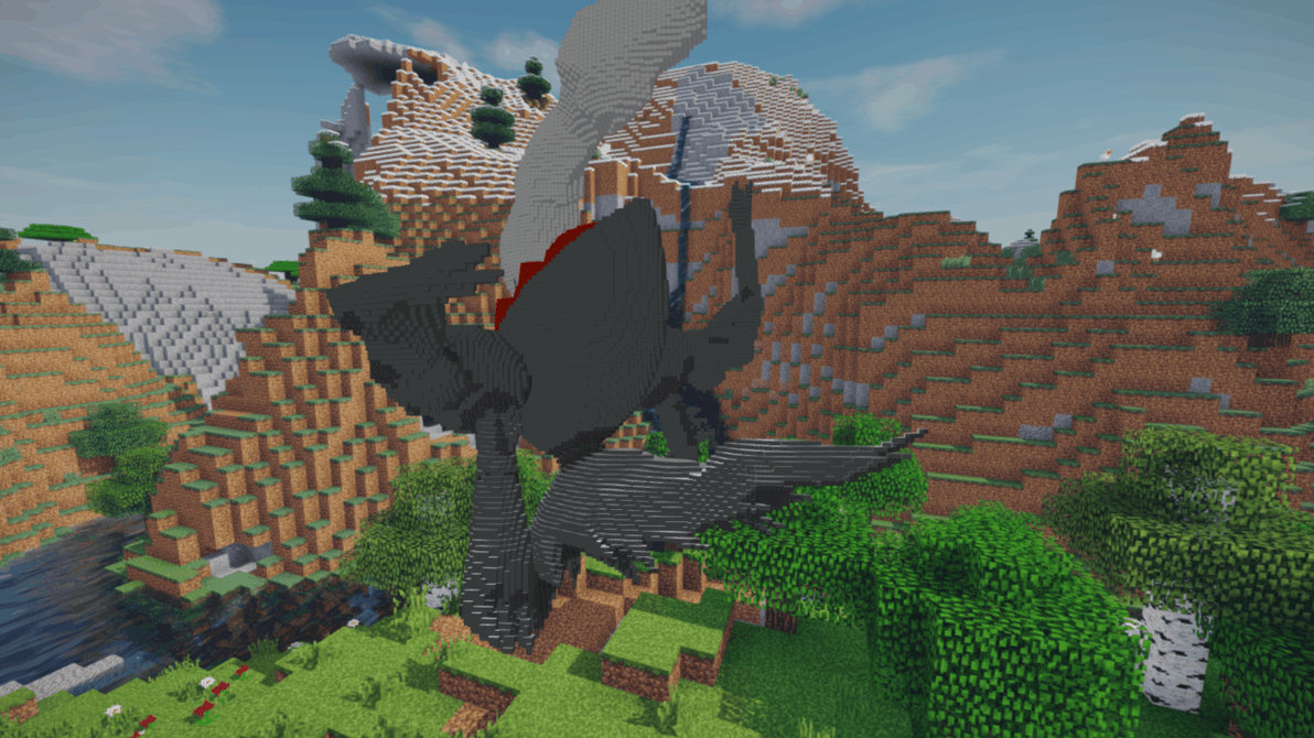 Minecraft Darkrai Build Schematic by inostupid on DeviantArt