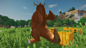 Minecraft Dragonite Build Schematic