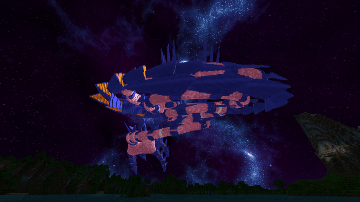 Minecraft Eternamax Eternatus Build Schematic by inostupid on DeviantArt