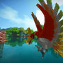 Minecraft Ho-oh Build Schematic