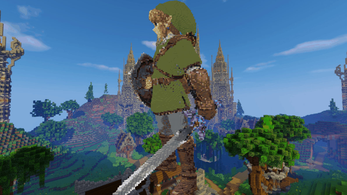Link Build Minecraft Link Build Schematic by inostupid on DeviantArt