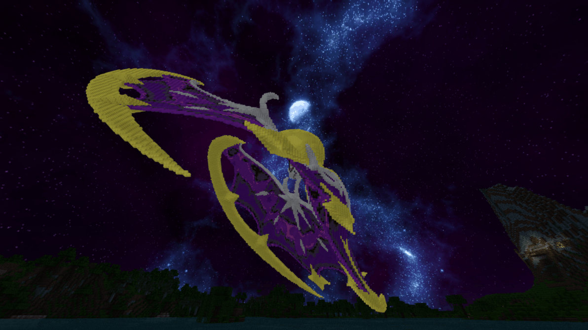 Minecraft Lunala Build Schematic by inostupid on DeviantArt