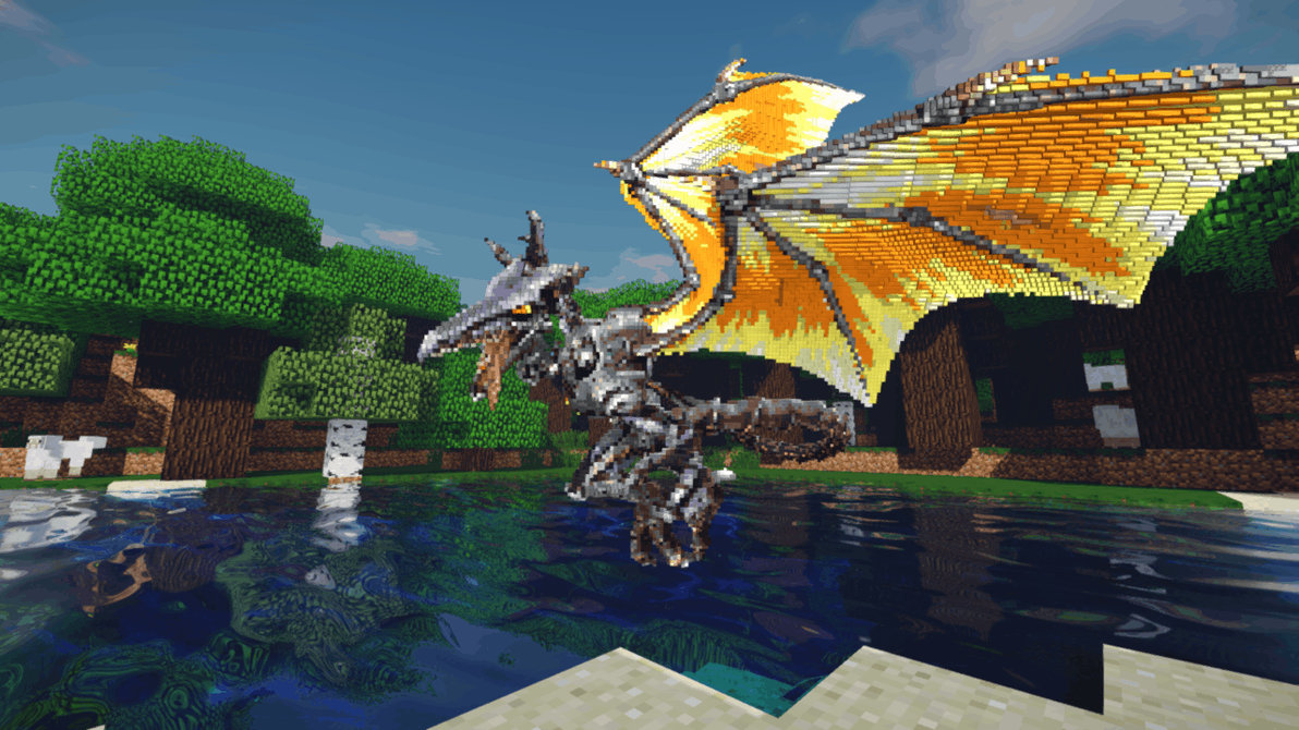 Minecraft Meta Ridley Build Schematic by inostupid on DeviantArt