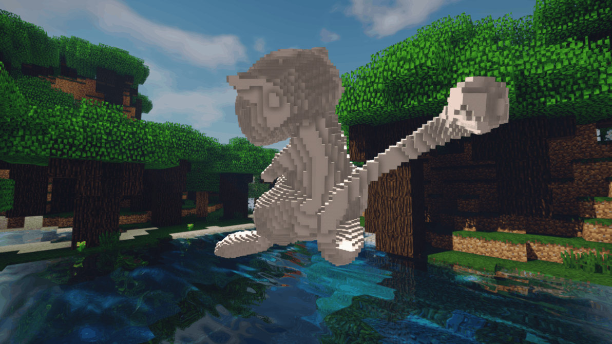 Minecraft Mew Build Schematic by inostupid on DeviantArt