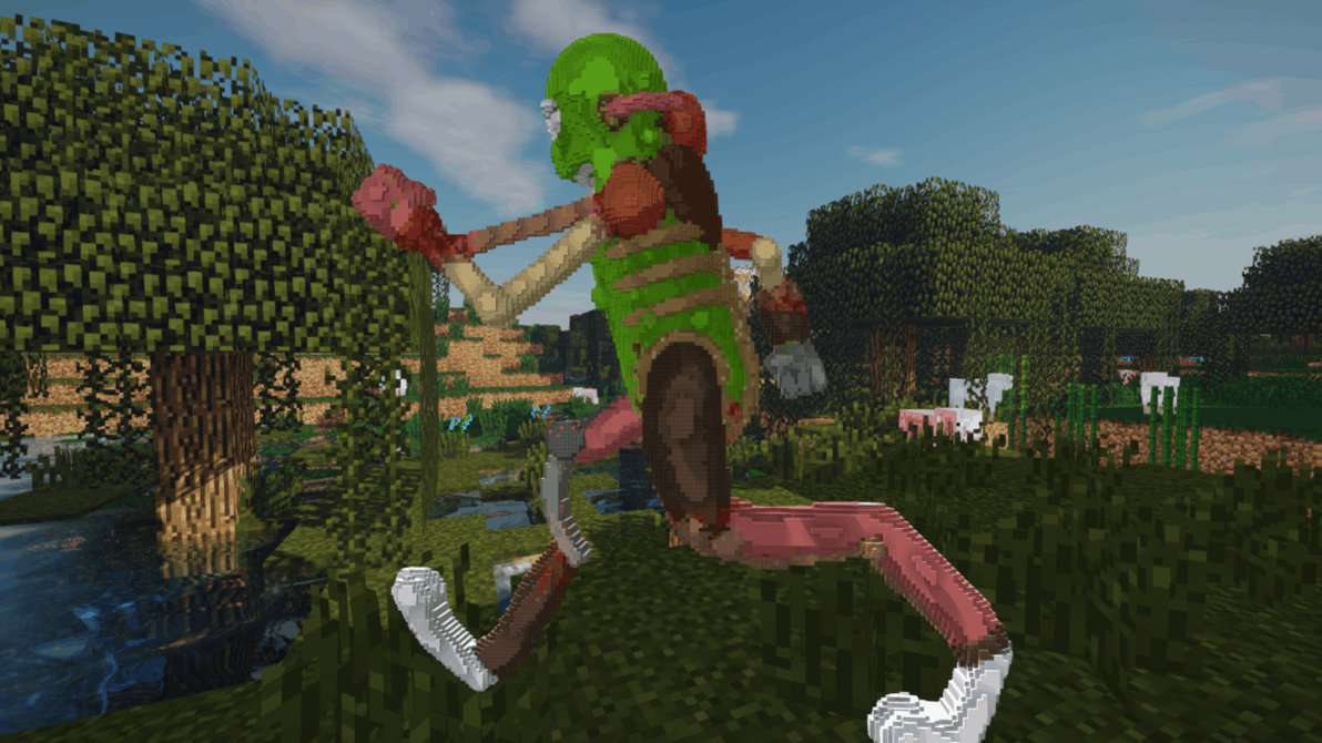 Pickle Build Minecraft Pickle Build Schematic by inostupid on DeviantArt