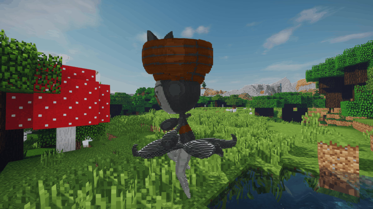 Minecraft Pirouette Meloetta Build Schematic by inostupid on DeviantArt