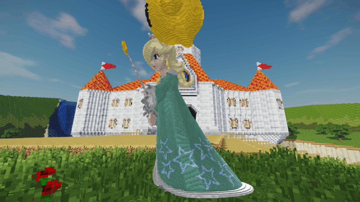 Minecraft Rosalina Build Schematic by inostupid on DeviantArt