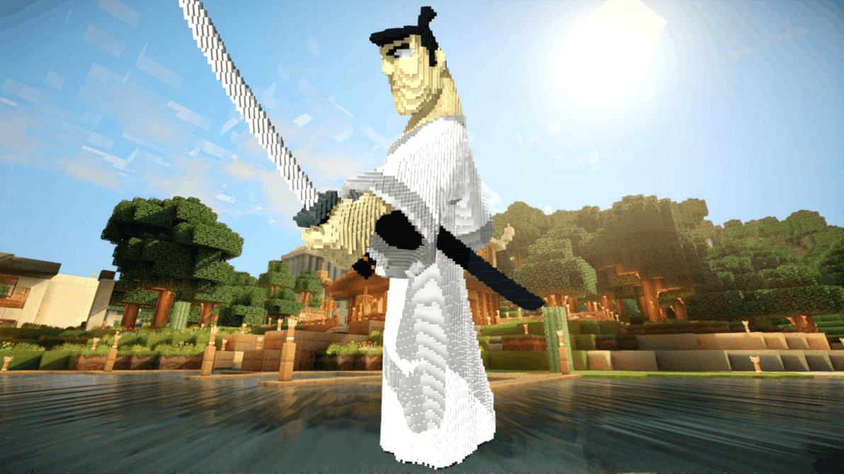 Minecraft Samurai Jack Build Schematic by inostupid on DeviantArt
