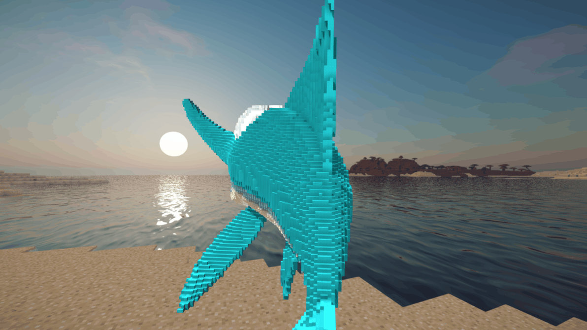 Minecraft Sword Fish Build Schematic by inostupid on DeviantArt