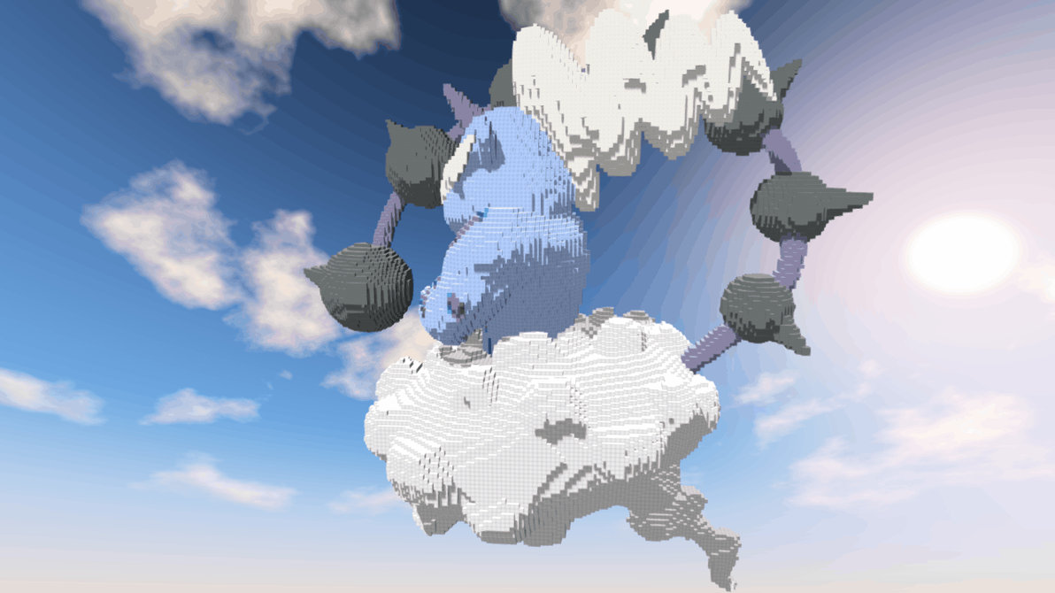 Minecraft Thundurus Build Schematic by inostupid on DeviantArt