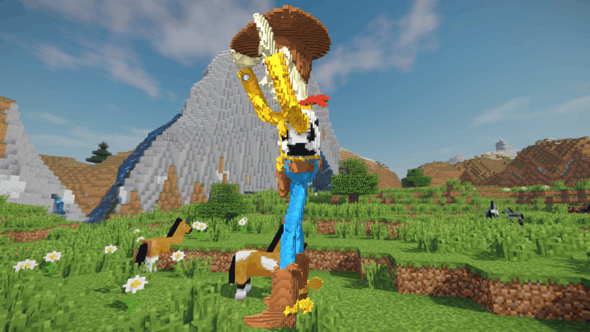 Minecraft Woody Build Schematic by inostupid on DeviantArt