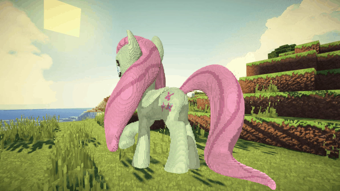 Minecraft Fluttershy Build Schematic by inostupid on DeviantArt