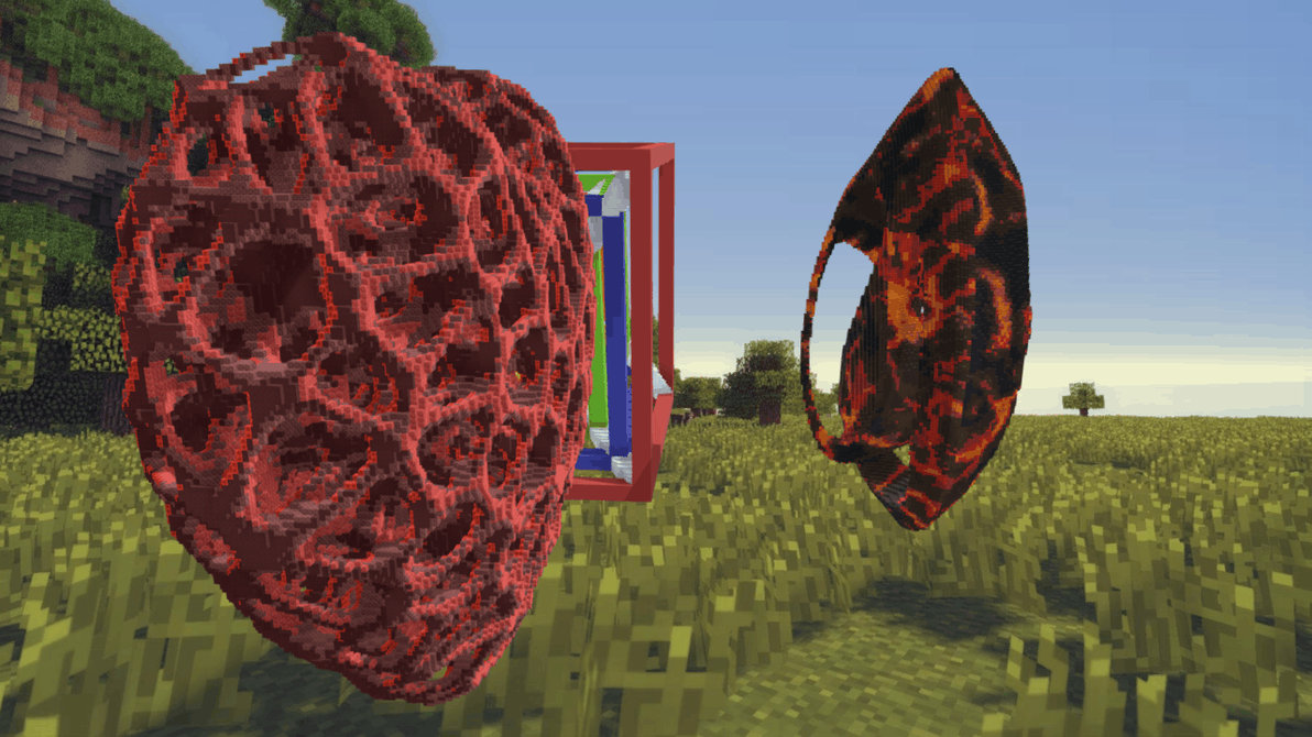 Minecraft Math Build Minecraft Math Sculptures 7-9 Build Schematic by inostupid on DeviantArt