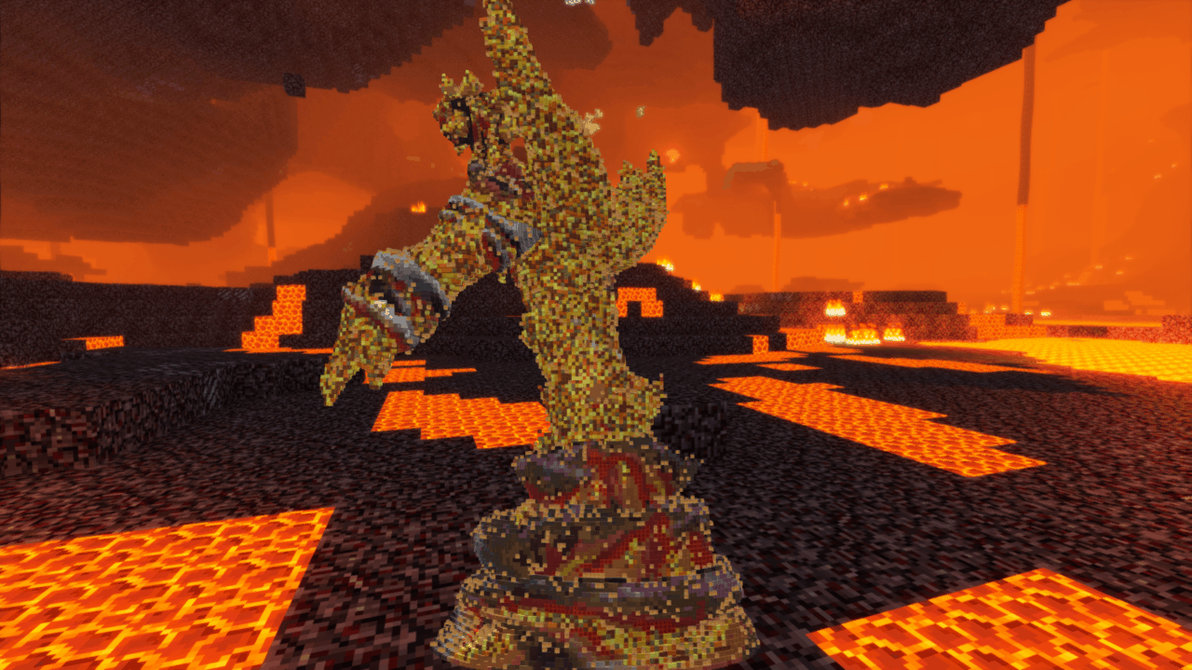 Minecraft Ragnaros Build Schematic by inostupid on DeviantArt