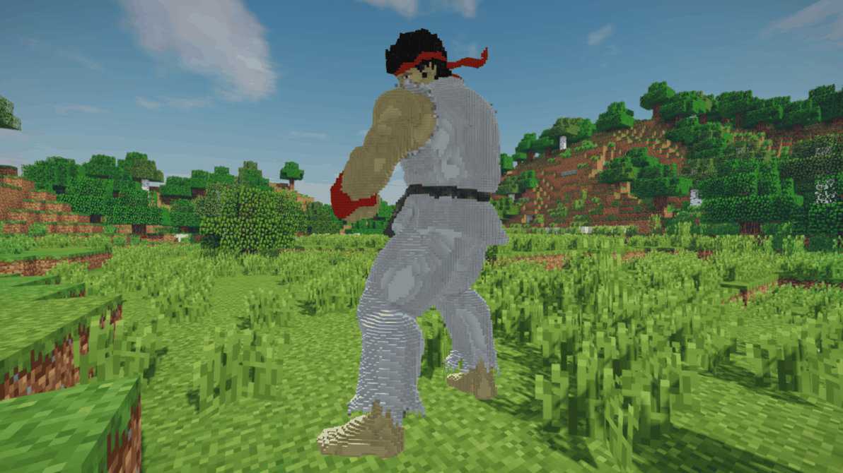 Minecraft Ryu Build Schematic by inostupid on DeviantArt