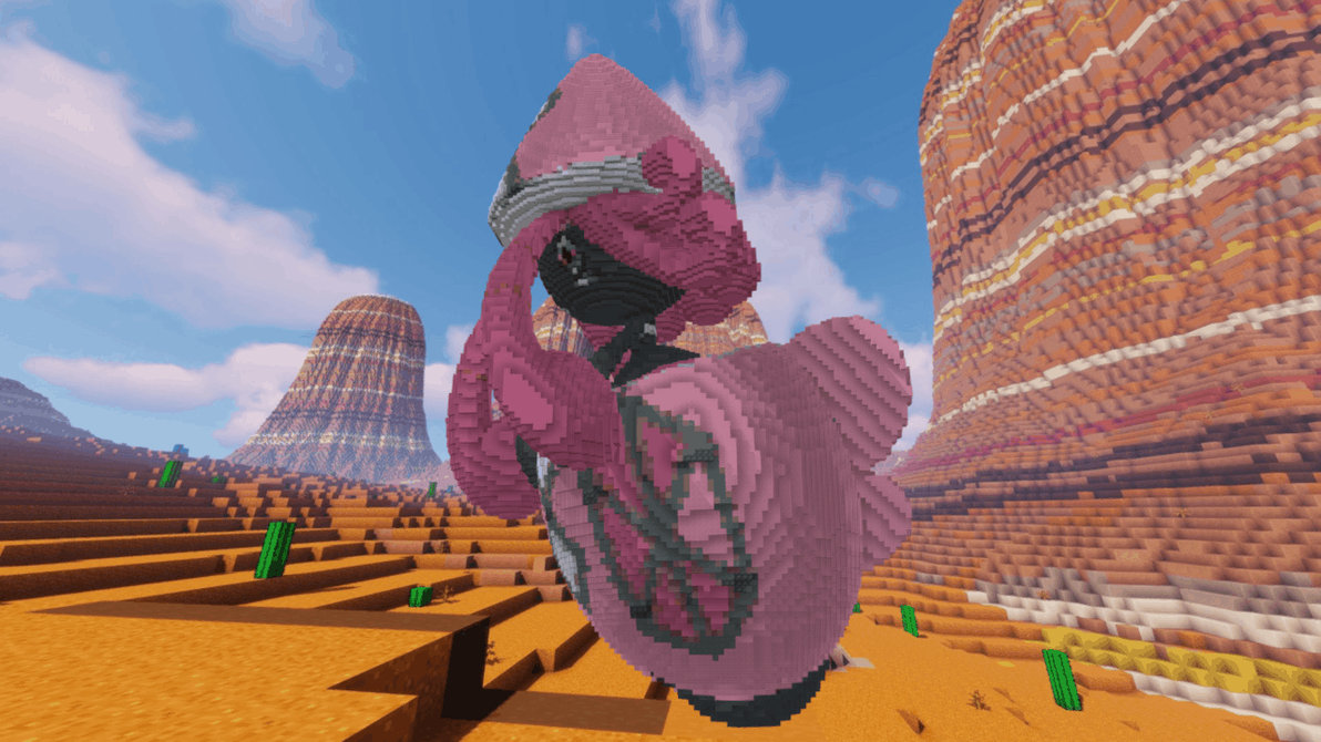 Minecraft Tapu Lele Build Schematic by inostupid on DeviantArt