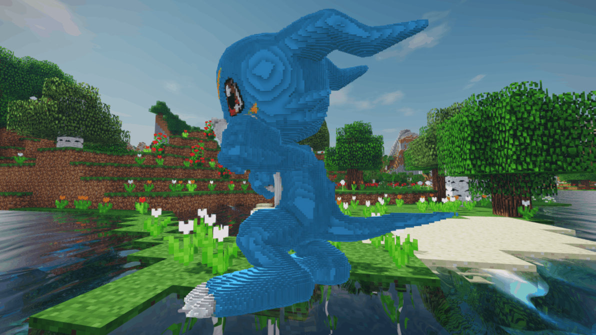 Minecraft Veemon Build Schematic by inostupid on DeviantArt
