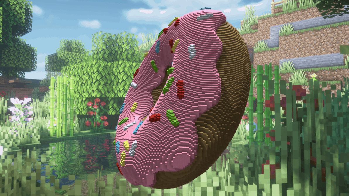 Minecraft Donut Build Schematic by inostupid on DeviantArt