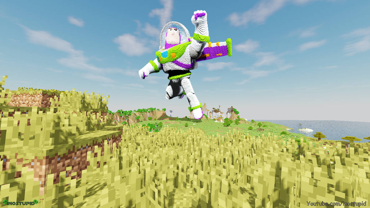 Minecraft Buzz Lightyear Wallpaper - inostupid by inostupid on DeviantArt