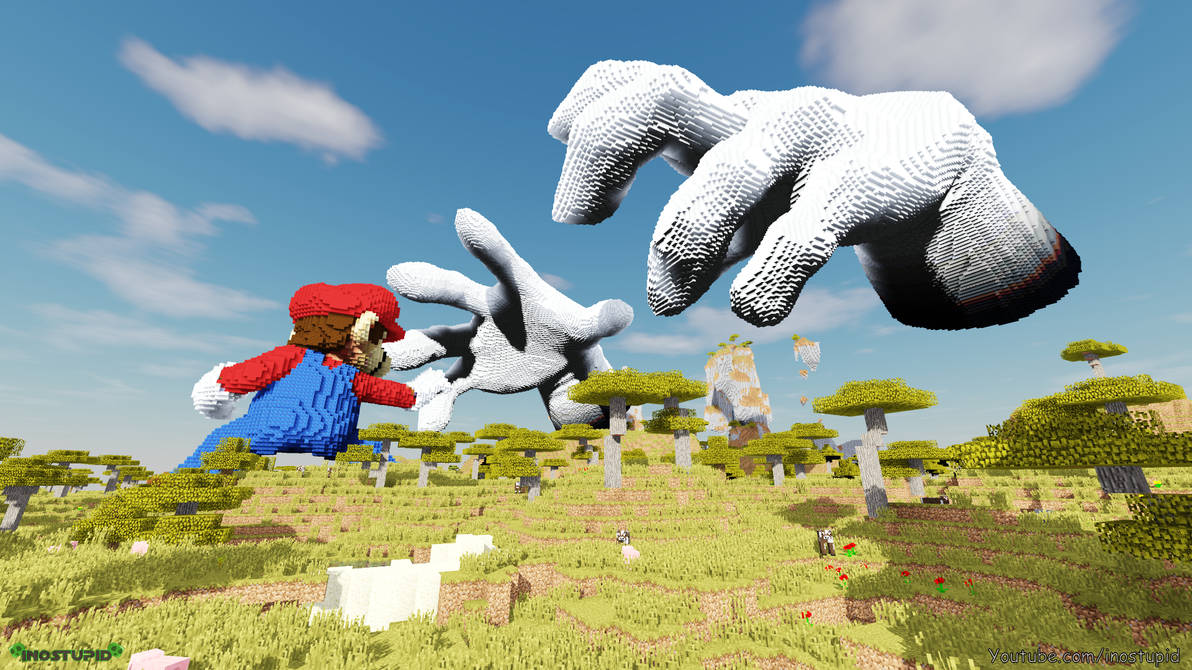 Minecraft Master Hands Wallpaper - inostupid by inostupid on DeviantArt