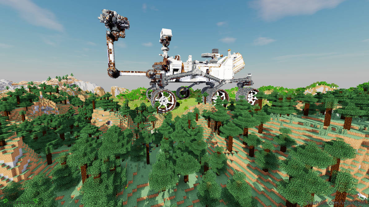 Curiosity Minecraft Minecraft NASA Curiosity Wallpaper - inostupid by inostupid on DeviantArt