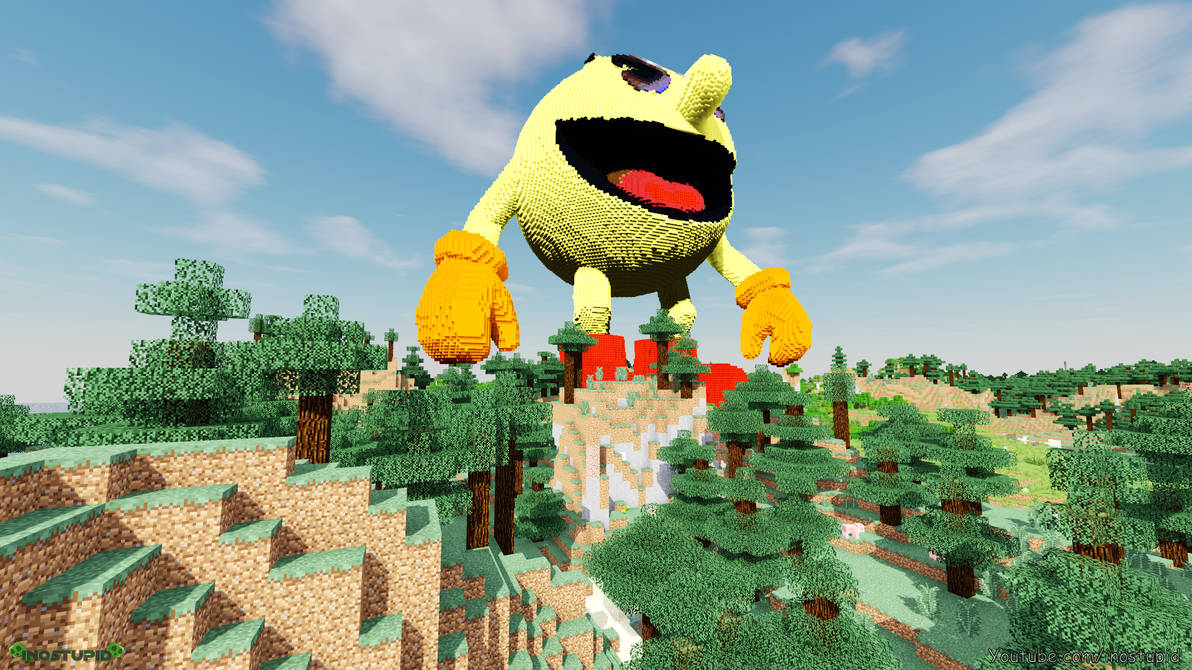 Minecraft Pacman Wallpaper - inostupid by inostupid on DeviantArt